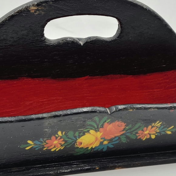 Vintage handmade tote box - Picture 5 of 6